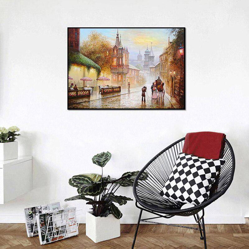 Diamantové vyšívání šití kamínky kutilské sady Kompletní diamantová mozaika Přírodní scénické město Diamantové malování