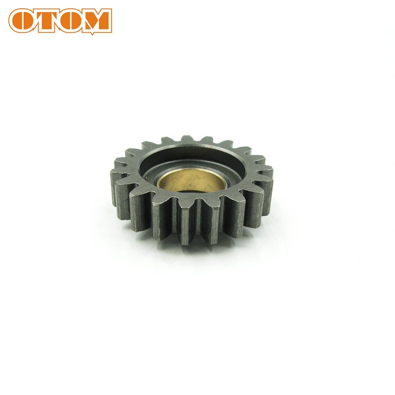 OTOM Motorcycle Start Double Gear (Small) Drive Wheel For ZONGSHEN NC250 250CC Engine Off-road Motocross Dirt Bike Accessories