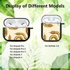Metal Snake Earphone Cases Cover Case For Airpods 4 2 Pro3 3 1 Pro Pro2
