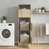 Waskast met Deur Sonoma 50 x 68 x 162 cm Spaanplaat