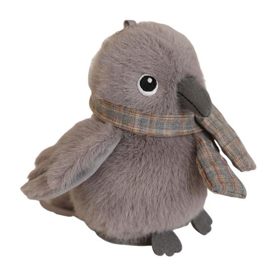 5 Inch Plush Shoulder Magnet Stuffed Animal Toy Cute Parrot/Crow/Cockatiel/Owl Birds Plushies Present for Kids Teens Adults
