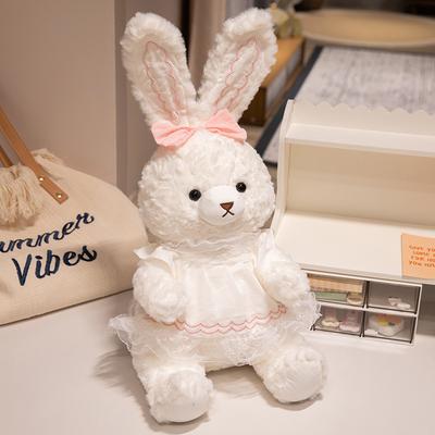 Small Animal Plush Doll Cute Bear Rabbit Baby Toy, Child Sleeping Companion Throw Pillow Gift