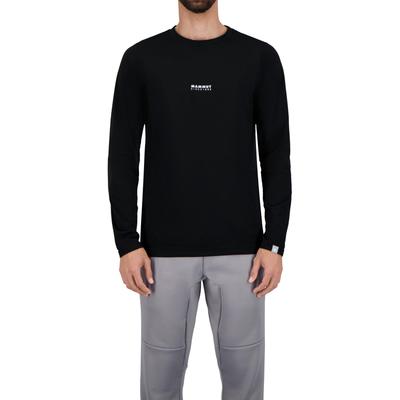 QD Logotryck Långärmad Asiatisk Passform Logotryck Långärmad AF Herr [Mammut] T-shirts Herr/QD T-shirts