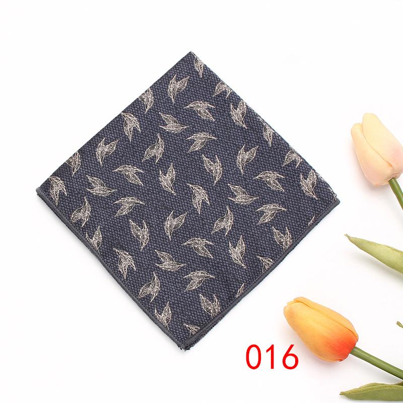 Rael Men'S British Retro Pattern Square Towel Suit Pocket Towel Wedding Business Suit Shirt Batch Handkerchief