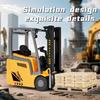 New 1/16 2.4G Six Channel Simulation Remote Control Forklift Multifunctional Engineering Vehicle Loading Transport Vehicle Toy