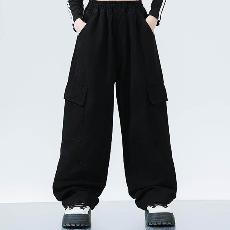 Girls' Jazz and Hip Hop Dance Performance Outfit for Autumn