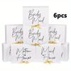 6pcs white