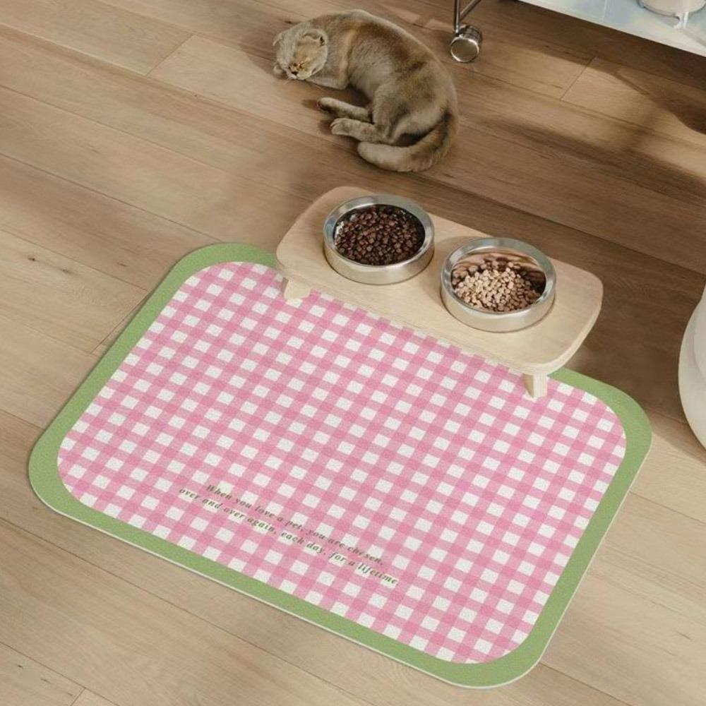 

Multifunctional Pet Placemats Splash-proof Special-shaped Floor Mats New Absorbent Pad Home 10