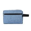 Men's Durable Large-Capacity Travel Canvas Wash Bag with Zipper