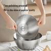 COOKER KING 304 Stainless Steel Basin & Colander Set
