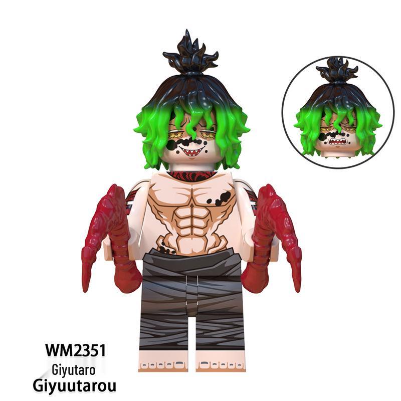 Demon Slayer Building Block Minifigures: WM61167, WM6137, WM6168, WM6162