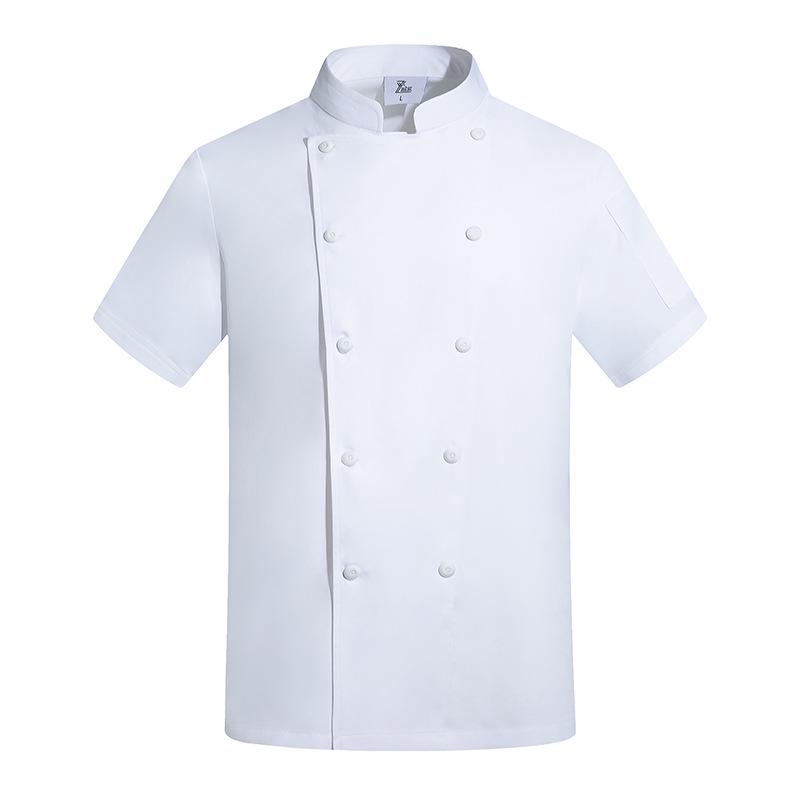 Summer Short Sleeve Chef Uniforms for Restaurants and Catering