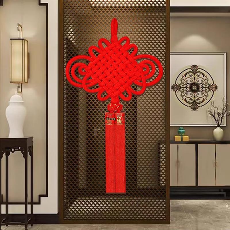 Red Chinese Knot Hanging Ornament