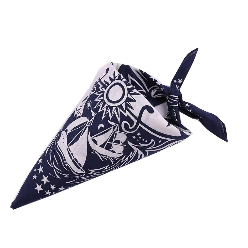 1Pcs Multi-purpose Square Bandana Multi-colored Hiphop Scarf New Headband Headscarf  for Men Women
