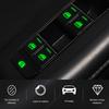 1/2PCS Car Styling Window Switch Luminous Stickers Nighting Glowing Button Auto Stickers Universal Green Orange Blue