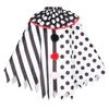 Scary Clown Costume Halloween Costume Black And White Cape Masquerade Party Adult Cosplay Costume Halloween Party Woman Man
