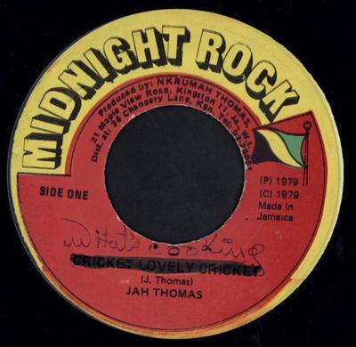 7inch Record JAH THOMAS  Whats Cooking NONE Midnight Rock 1979 Jamaica Reggae Ska  Dub Used