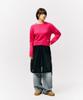 PHYSICAL DEPARTMENT Heart Apple Crop Knit_Pink