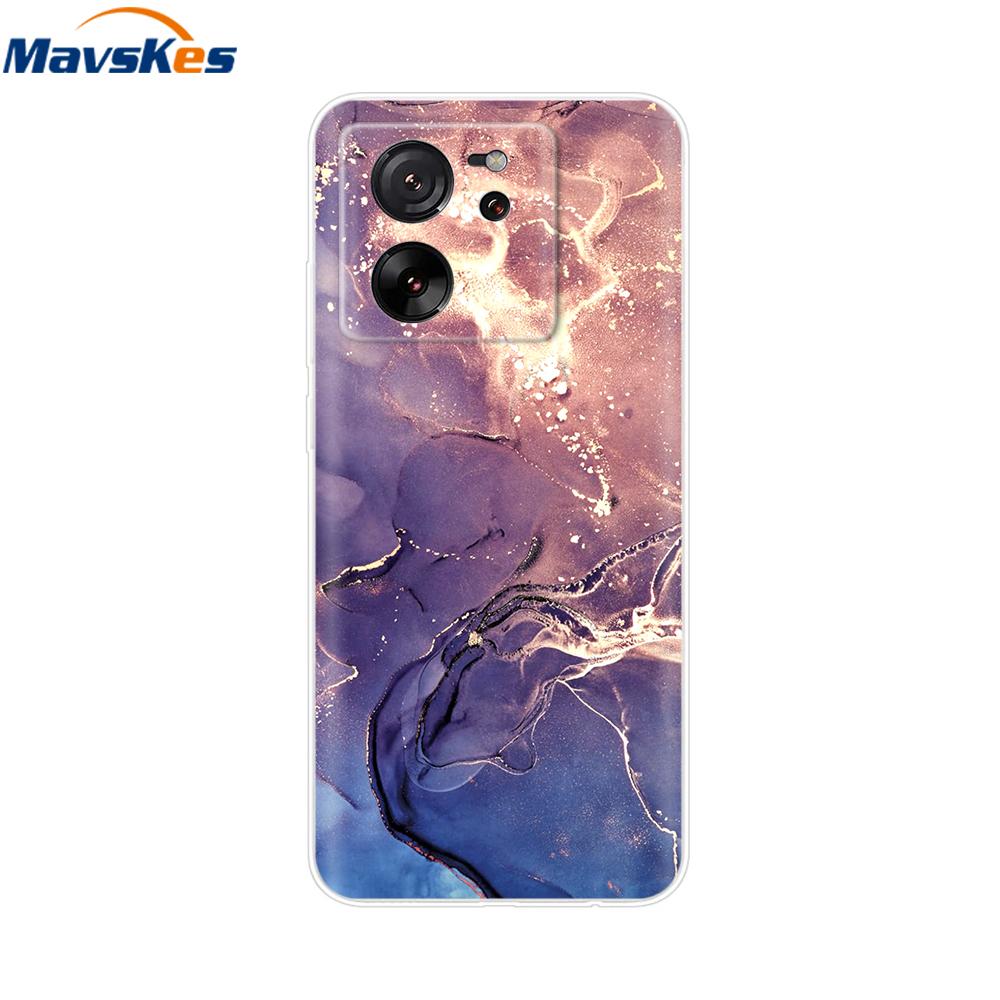 For Xiaomi 13T Pro 5G Case 13T 13 Soft Clear Silicone Bumper Phone Back Cover for Xiaomi 13 Lite 13T Pro Mi13T Shockproof Cases