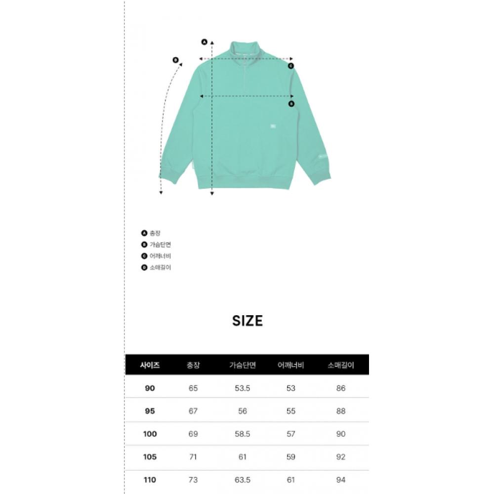 Bbc Earth Half Zip  Light Blue  [23ss]