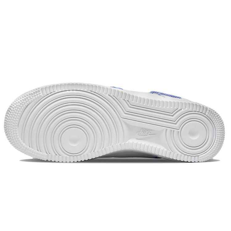 New Nike Air Force 1 Low '07 Lx White Orange Blue Women's DH4408-100