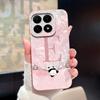 Casing For Xiaomi 15 15T Pro 5G Phone Case Cute Panda 26 Letter Shockproof Liquid Silicone Cover For Xiaomi15 Pro 15TPro Fandas