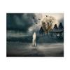 Halloween Cemetery Backdrop for Birthday,Youngsters Shower,Graduation Party Decor,Photography Background,Halloween Decor