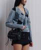 Illio Black Zipper Rider Mini Bag