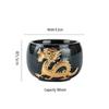 Tao Ding Xuan Tian Mu Golden Dragon Gilded Jian Zhan Tea Cup