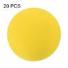 PATIKIL Golf Foam Pack of EVA 42mm Outer for Swing Indoor and Outdoor Yellow Balls, 20, Sponge, Diameter, Exercise, Flying, Practice, Training,