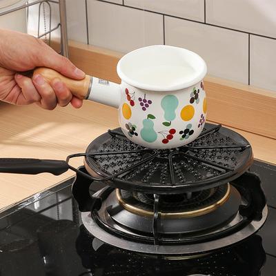 Wärmediffusor-Verteiler, Gasherd, Herdplatte, Wärmediffusor, Reduzierstück, Flammenschutzplatte, Flammenschutz zum Köcheln