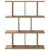 Wall Shelf Artisan Oak 80 X 20 X 96 Cm Engineered Wood