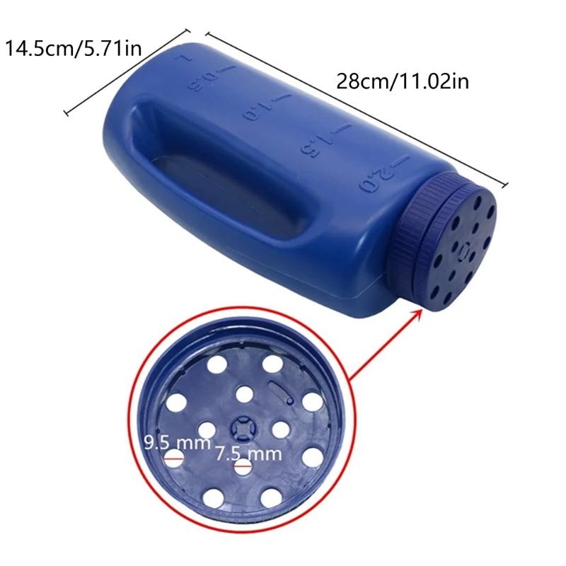 Durability 2L ABS Plastic Handheld Spreaders For Garden Lawn And Walkway Maintenance Applications