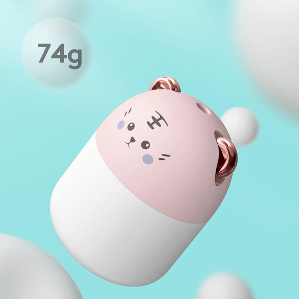 Desktop-Luftbefeuchter mit buntem Umgebungslicht, 250 ml Fassungsvermögen, Aroma-Diffusor für Zuhause, Aromatherapie, Luftbefeuchter, Diffusoren, Schlafzimmer