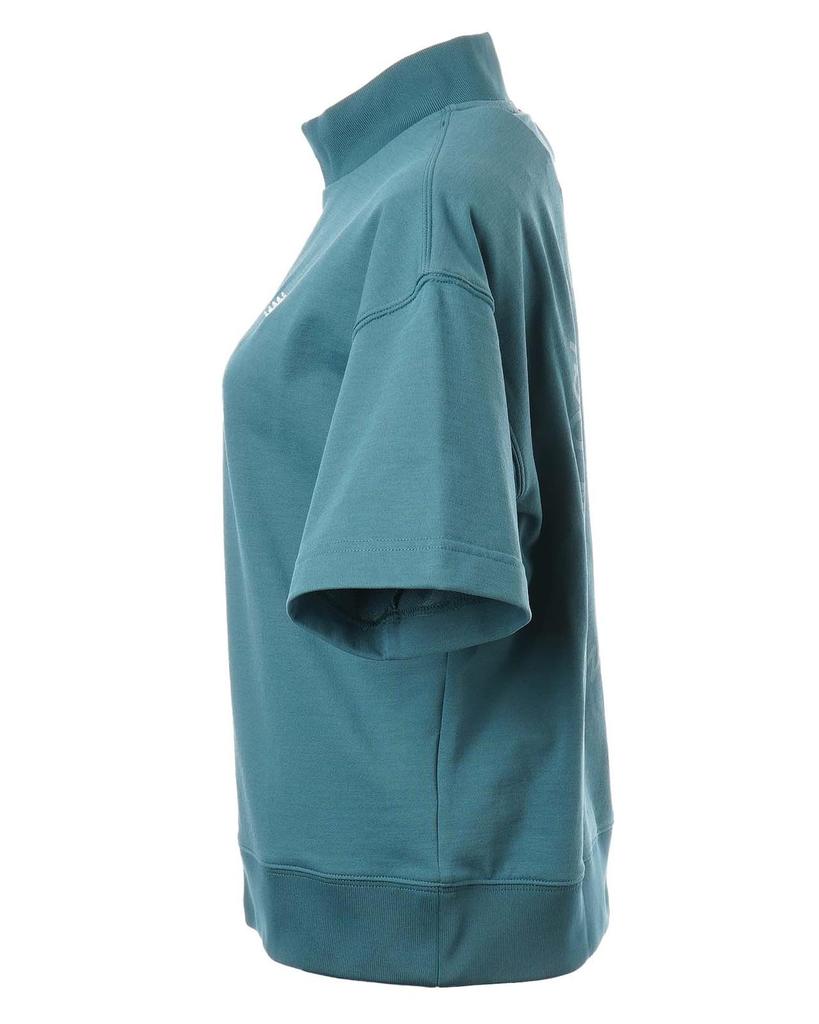 New Balance Short Sleeve Mock Neck Sweatshirt Fits All Golf Size 1 Women's (Stretchable, Teams) / 012-5164501 182_Khaki [M]