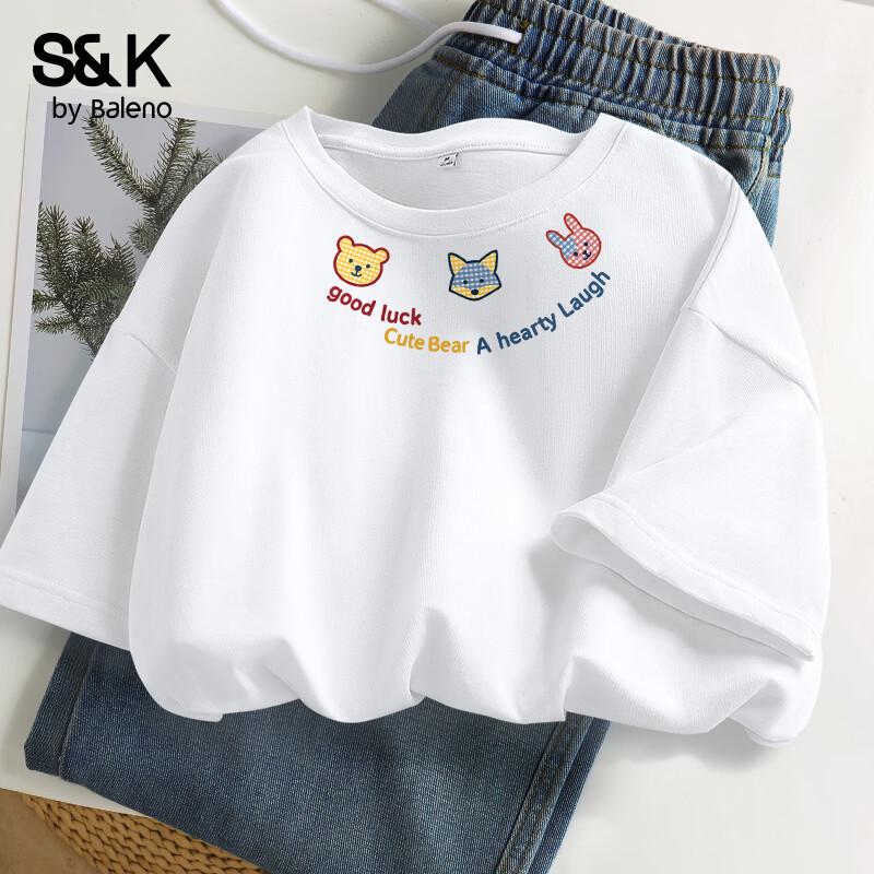 Baleno S&K Retro Cartoon Print Short Sleeve T-Shirt S