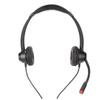 H390DPC Binaural Customer Service Headphones Ultra Light Noise Reduction Business Headset for Office Customer Service