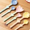 Ceramic Flower Spoons, Tulip Shaped Creative Ceramic Spoon, Cute Student Hand-painted Coffee Milk Stirring Spoon, Tableware, 1 P