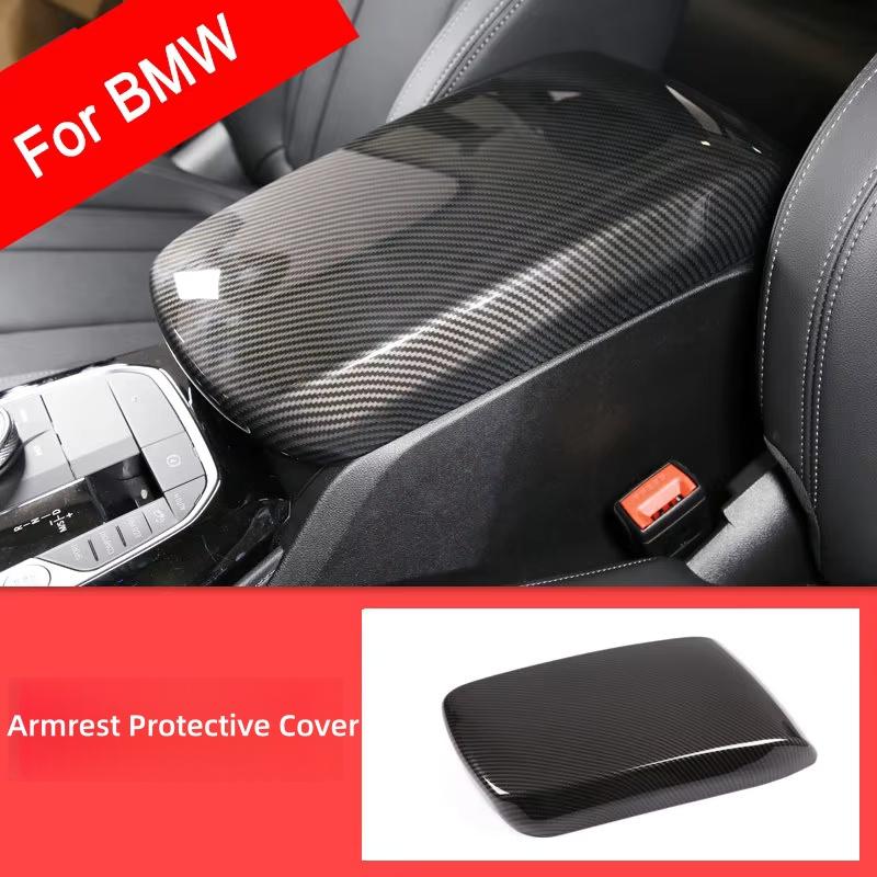 For BMW X3 X4 G01 G02 2018-2024 Carbon Fiber Center Console Panel Cover Gear Shift Frame Replacement Durable Trim Car Accessorie