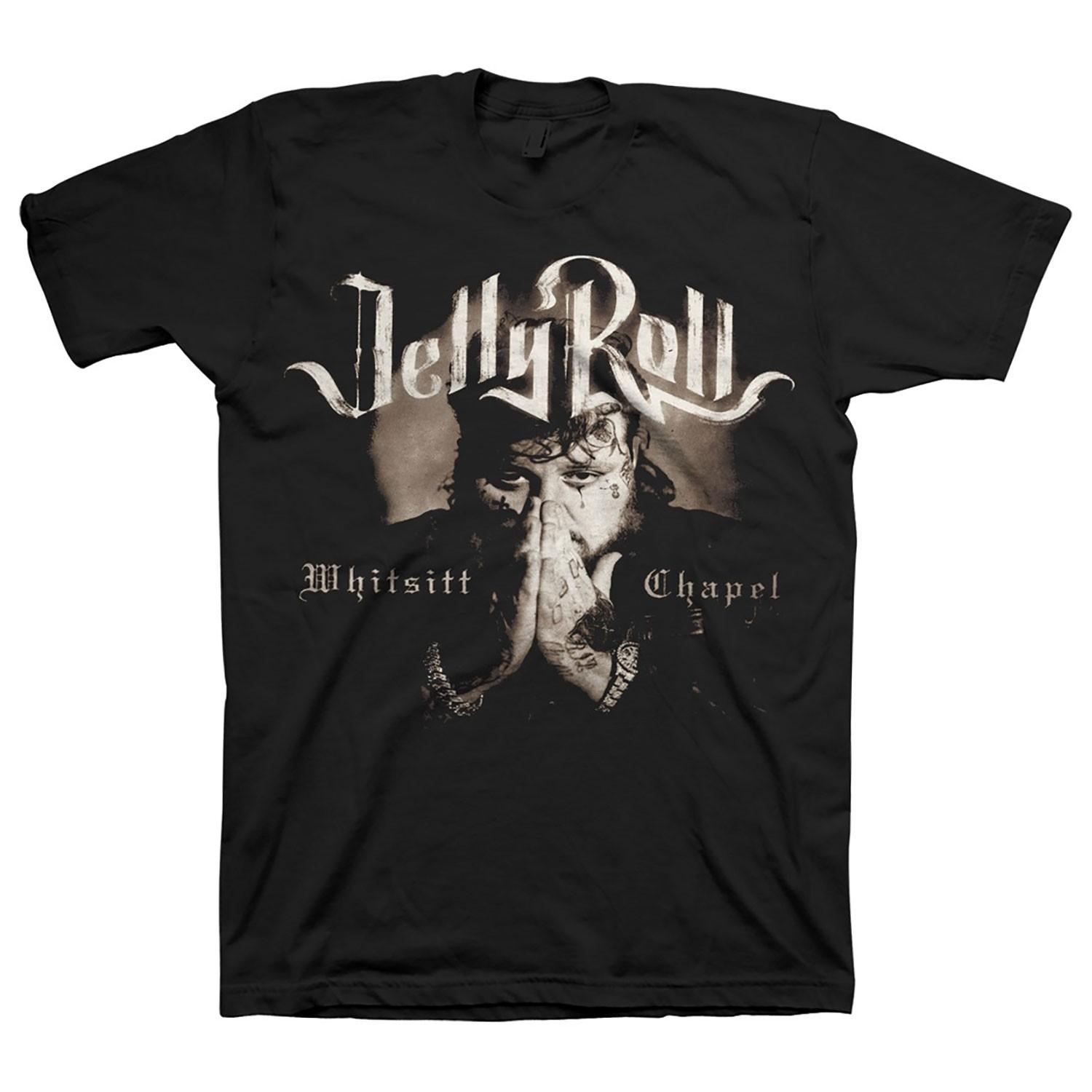 Men s Jelly Roll Prayer T-shirt X-Large Black 2XL