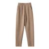 Women's Double-Sided Slimming Wool Pants - Warm & Soft Base Layer for Autumn/Winter