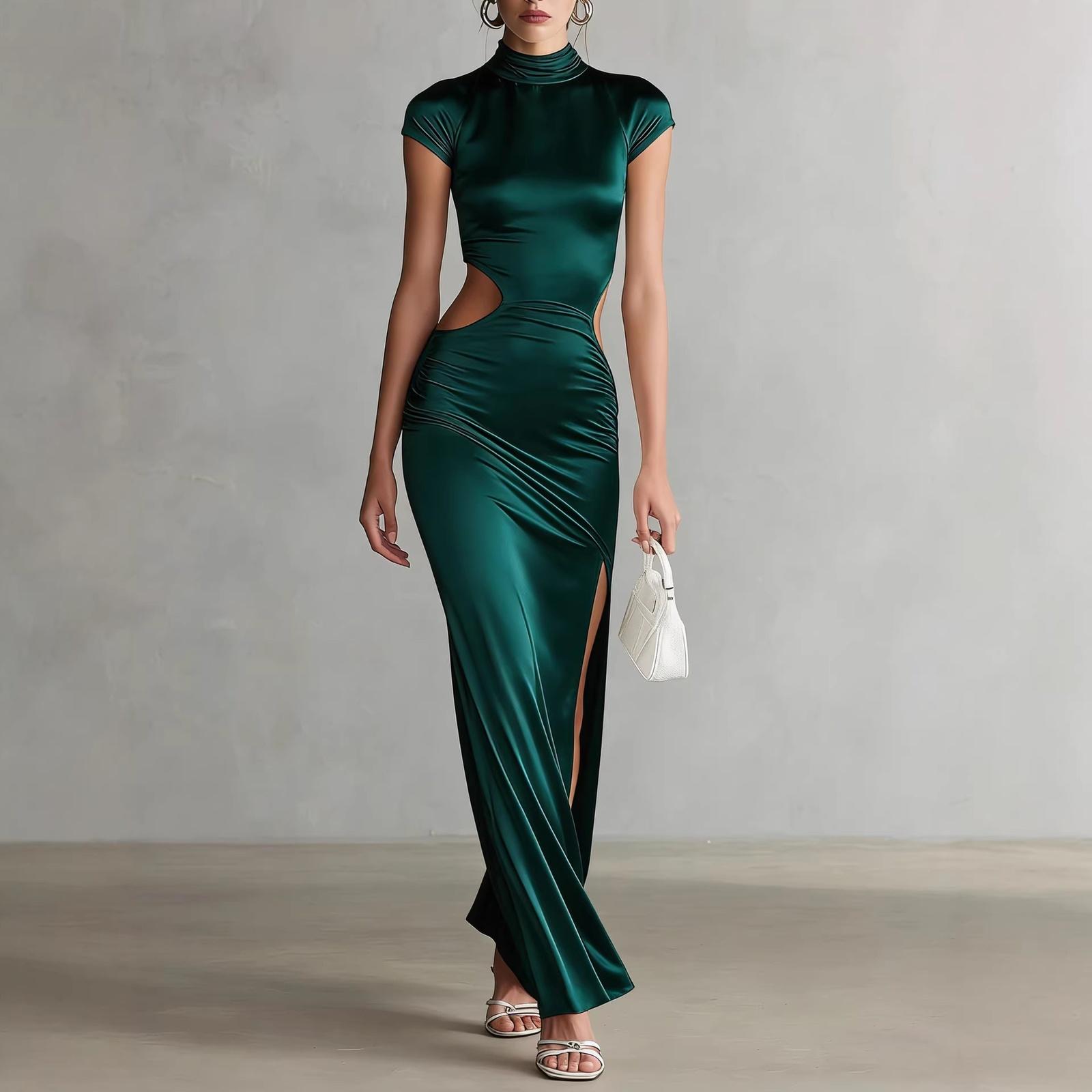 Женское модное повседневное платье -колор XXL