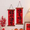 Chinese Style New Year Fu Character Pendant Traditional Spring Festival Couplet  New Year Gift