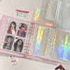 10PCS A5 Binder Inner Page Laser Photo Cards Holder Filler Paper Photo Album Loose-leaf Photo Sleeve Kpop Photo Binder Paper