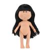 Lockige Haare Mia Kartoffelpuppen Dunkle Haut Actionfigur Körper 24cm Bohnenauge Vinylpuppe DIY Spielzeug