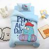 Cartoon Monster Bedding Set Cute Monster Print Quilt Cover Soft Comforter Cover With pillowcase Shams For Kids Adults Microfiber