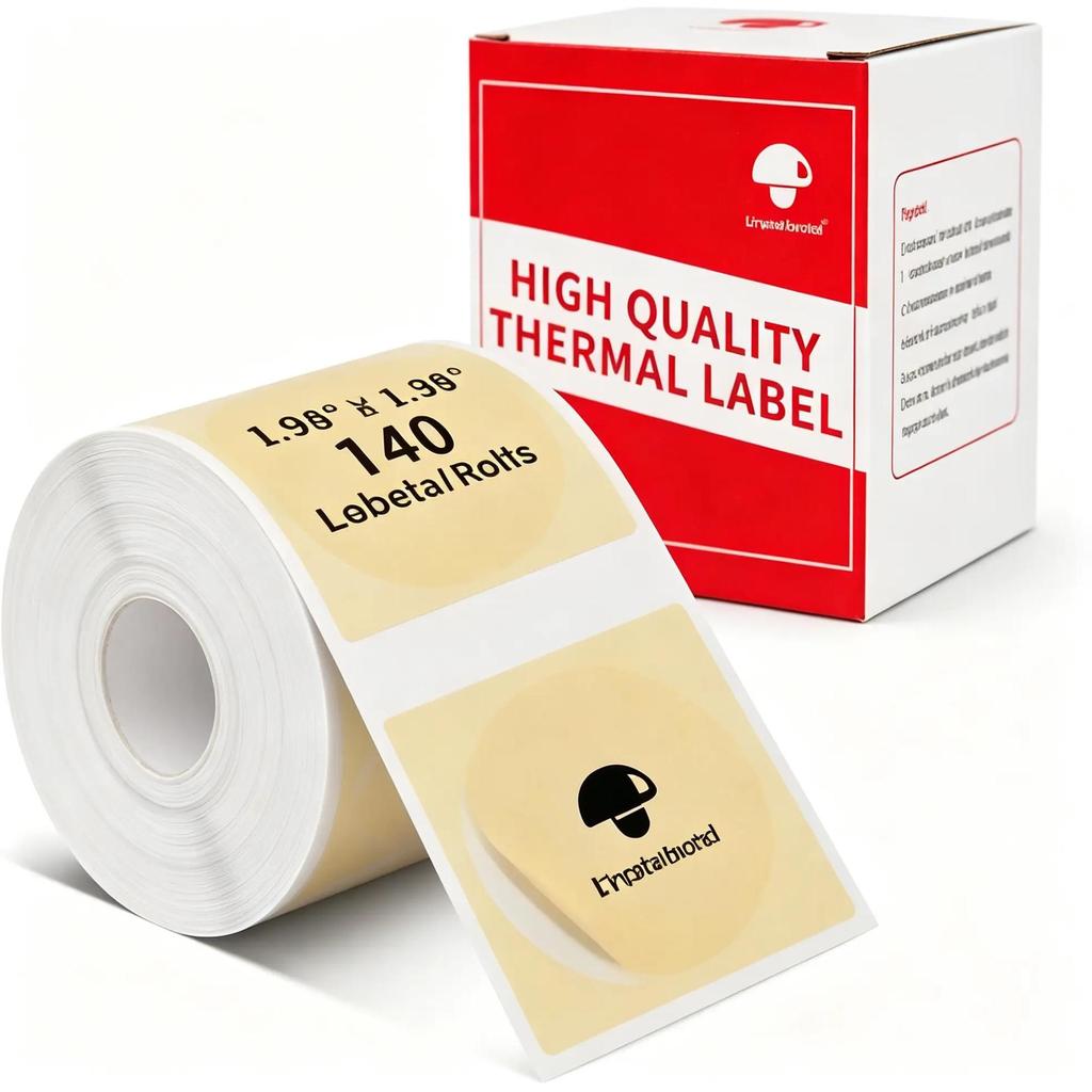 Phomemo M110 Thermodruck-Etikettenpapier: Selbstklebende, wasserdichte Preisschilder für Schmuck & Bekleidungsetiketten