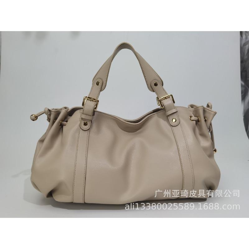 Damen Tasche, Boston Bag, Einfache Handtasche in Unifarbe, Tasche für den Weg zur Arbeit, Einzelne Schulter Crossbody Tote, Weiches Material