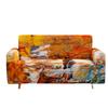 Color Dustproof And Non-Slip Elastic Sofa Cover Pad, All-Inclusive Multi-Color 3D Digital Magic Cover For All Seasons