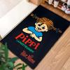 Pippi Longstocking Custom Name Carpet Rug for Living Room Bedroom Home Sofa Decoration,Kids play Non-slip Floor Mat